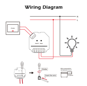 Умный модуль выключателя света ZigBee, не требует нейтрального провода, голосовое управление Alexa и функция таймера - Product Image 2