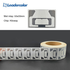 Factory Price Long Range Passive 860-960Mhz Wet <strong>Inlay</strong> ISO18000 6C <strong>UHF</strong> RFID Tag Sticker Label <strong>Inlay</strong> - Product Image 5