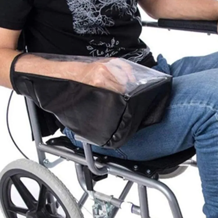 Elektrikli tekerlekli sandalye denetleyicisi koruyucu Joystick kapakları tekerlekli sandalye denetleyicisi su geçirmez kapak