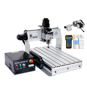 300W 4 assi macchina 3040 Router CNC 300x400mm USB incisore intaglio apparato di perforazione per la lavorazione del legno con manico telecomandato - Product Image 1