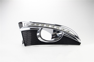 2 adet dönüş sinyali röle araba-styling 12V LED DRL gündüz farları için sis lambası deliği ile chevrolet Captiva 2011 2012 2013 - Product Image 3