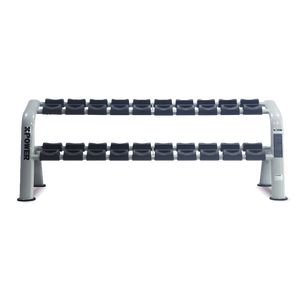 מתקן משקולות כפול מסחרי KPOWER Kanglejia K013 מברזל ופלדה, קיבולת 10 זוגות, לשימוש פנימי - Product Image 6