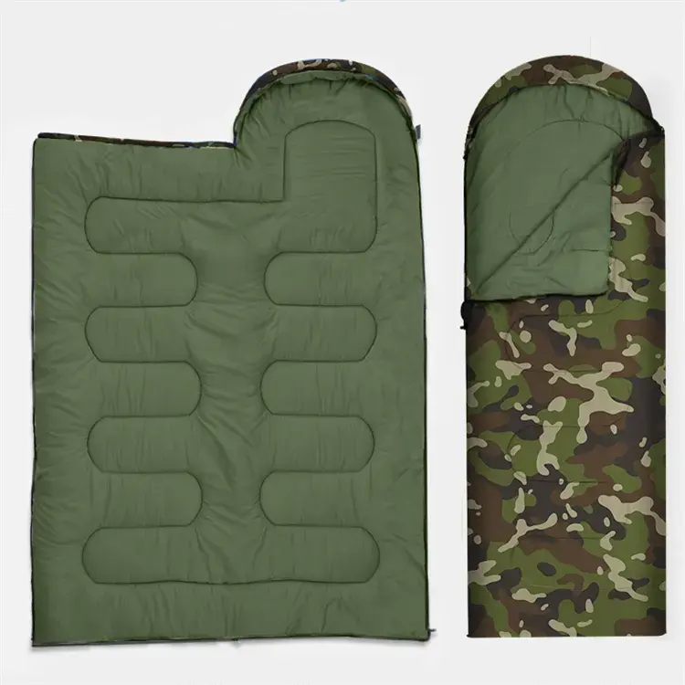 Camping Equipment Outdoor Survival 3 Seasons Ultralight Waterproof Blanket Tactical Envelope Sleeping Bag