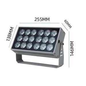 Yüksek güç kare RGB RGBW LED projektör DMX DMX512 RDM bina cephe LED projektör lambası için projektör LED - Product Image 5