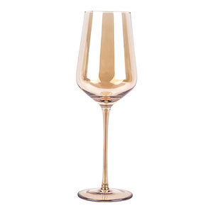 Modern tasarım gökkuşağı kadeh yaratıcı renk galvanik şarap eşyaları ile renkli kristal şarap kadehi - Product Image 6