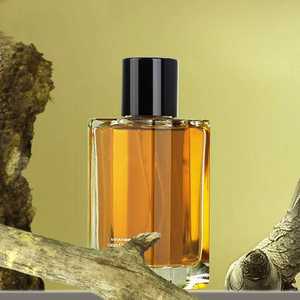 Özel hediye kutusu yüksek kalite 30ml 50ml 100ml kare kalın taban temizle boş cam parfüm kapaklı şişe - Product Image 4