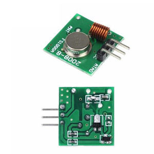 433 Mhz 315MHZ RF Wireless modulo trasmettitore e ricevitore Kit DC 5V 315 modulo Wireless 433 Mhz - Product Image 3