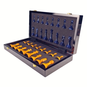 Nhà máy mới kích thước lớn bằng gỗ giải đấu cờ vua đặt trẻ em thiết kế bảng đá cẩm thạch - Product Image 2