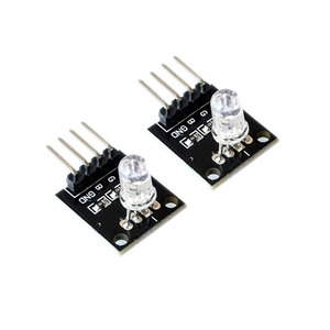 KY-016 modulo LED RGB a 4 Pin-sensore programmabile a tre colori (rosso verde blu) per Starter Kit Arduino fai da te-elettronica intelligente