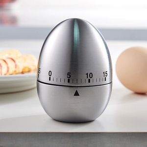 Countdown Cooking Tools Stainless Steel Egg <strong>Clock</strong> <strong>Counting</strong> Kitchen <strong>Timer</strong> Mechanical Alarm Time 60 Minutes Creative Home - Product Image 1