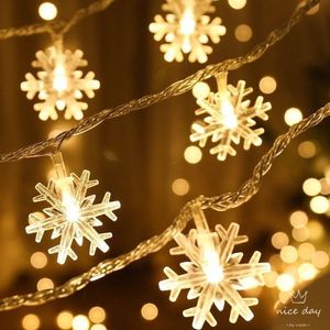 3M <strong>Snowflake</strong> <strong>LED</strong> <strong>String</strong> Lights Fairy Lights Festoon <strong>Led</strong> Light Battery-operated Garland New Year Christmas Decorations 2023 - Product Image 6