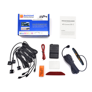 Pantalla LED Sistema de sensor de estacionamiento de automóviles con recordatorio de marcha atrás de voz Voz Hablando Idioma personalizado - Product Image 4