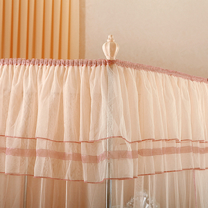 Nuevo producto, mosquitera Rectangular de poliéster estilo princesa, mosquitera de cama de doble tamaño - Product Image 3