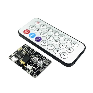 Placa decodificadora Bluetooth 5,0, módulo de Audio estéreo, modificación de altavoz de Control remoto infrarrojo de voltaje amplio