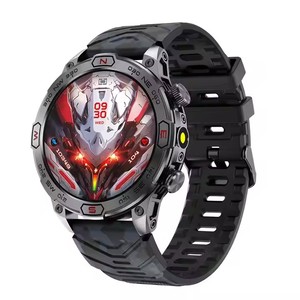 KC86 AI Voice Assistant 1.43'' AMOLED 466*466 1ATM Waterproof Heart Rate Monitor for <strong>Android</strong> <strong>IOS</strong> Sport Compass Smart Watch - Product Image 2
