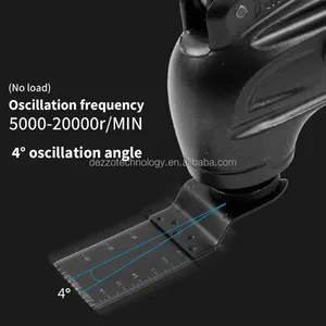 Quick Release <strong>Oscillating</strong> 18V <strong>Tool</strong> Brushless <strong>Multi</strong> <strong>Functional</strong> <strong>Tool</strong> Renovator Electric Trimmer Compatible for MK Battery - Product Image 4