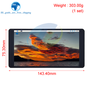 TZT 5,5 pulgadas 1920*1080 IPS Panel capacitivo TFT LCD módulo pantalla para Raspberry Pi 3 B +/4B Linux Android Windows