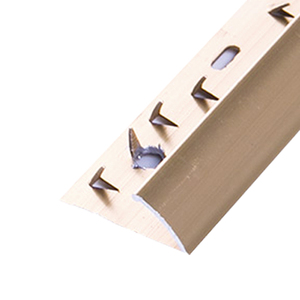 Bán Chạy Nhất Nhà Máy Giá Thấp Tùy Chỉnh Màu Sắc Anodized Hiệu Ứng Nhôm Thảm Viền Hồ Sơ Linh Hoạt Trang Trí Sàn Trim - Product Image 5