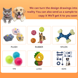 Özel çevre dostu dayanıklı Pet köpek çiğnemek oyuncak sevimli küçük kemik oyuncaklar ile TPR Modern tarzı - Product Image 6