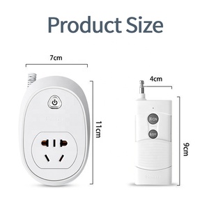 Drahtlose 220-V-Smart-Home-Fernbedienungen für Steckdosen schalter Lampe Wasserpumpe Netzteil NFC-Netzwerk 30A Maximaler Strom - Product Image 4