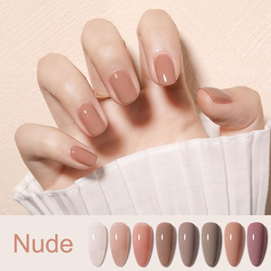 Frequently Salon <strong>Use</strong> OEM Customized Logo 8ml 12ml 15ml Soak Off UV LED <strong>Polish</strong> Colour Nude UV LED Gel Nail <strong>Polish</strong> - Product Image 4