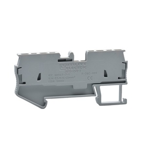 UTL UL,CE,TUV 1,5mm QUATTRO Conexión de jaula de resorte de alimentación Conector de bloque de terminales de carril Din - Product Image 5