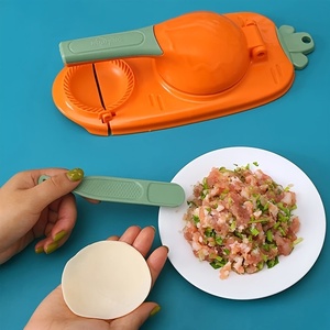 Manuelles Dumpling Maker Tool 2-in-1 Tragbare Dumpling Wrapper Maker und Press Dumpling Skin Machine-Multifunktion formen Set - Product Image 1