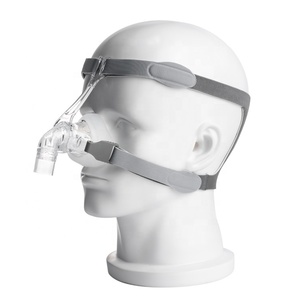 Bipap/CPAP makineleri silikon burun maskeleri horlama CE CFDA CPAP maskesi yastık uyku apnesi solunum burun maskesi - Product Image 1