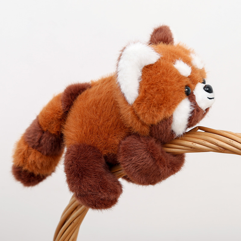 Panda rosso singolo pop circle-13cm senza coda