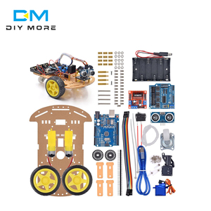 Vermeidung verfolgung Motor Smart Robot Car Chassis Kit Geschwindigkeit geber Ultraschall