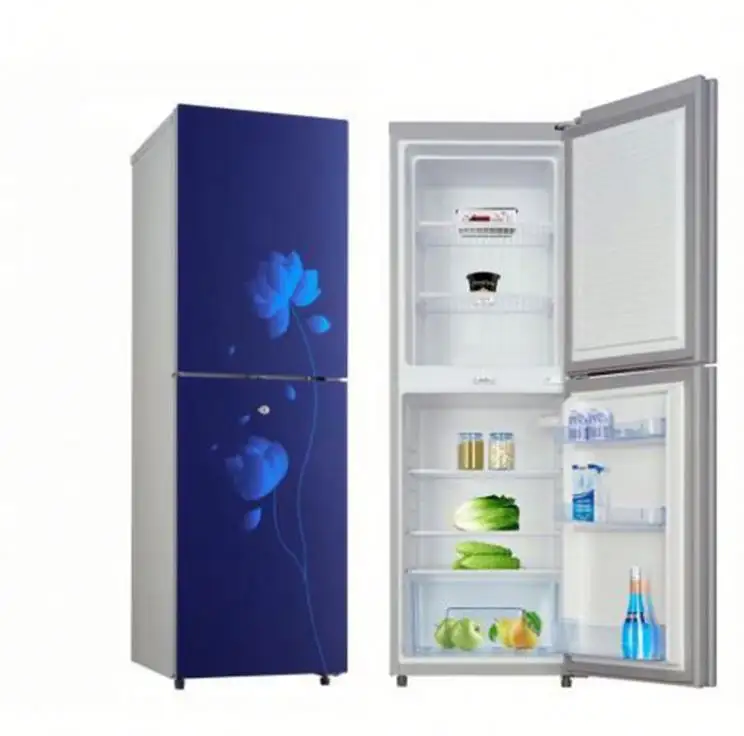 Refrigerador de doble puerta para el hogar, electrodoméstico de cocina, promoción de fábrica China, 225L