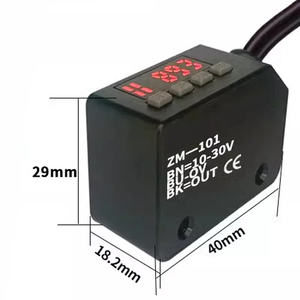 Nuevo Sensor DE CÓDIGO DE Color Original Sensor de interruptor fotoeléctrico RGB Color Digital 3 LED Sensor de marca