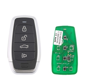 Autel กุญแจอัจฉริยะอเนกประสงค์, IKEYAT004CL 4ปุ่มกุญแจอัจฉริยะอิสระ - Product Image 1