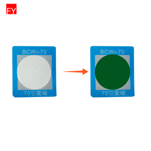 Étiquette d'indicateur de température réversible personnalisée en usine, couleur changeante - Product Image 4