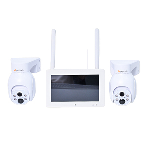 Tuya กล้องพลังงานแสงอาทิตย์4CH ไร้สายสำหรับกลางแจ้ง/ในร่ม, กล้องนิรภัยระบบ WiFi NVR พร้อมแบตเตอรี่หมุนได้3MP/2K ใช้พลังงานจากเสียงสองทาง - Product Image 2