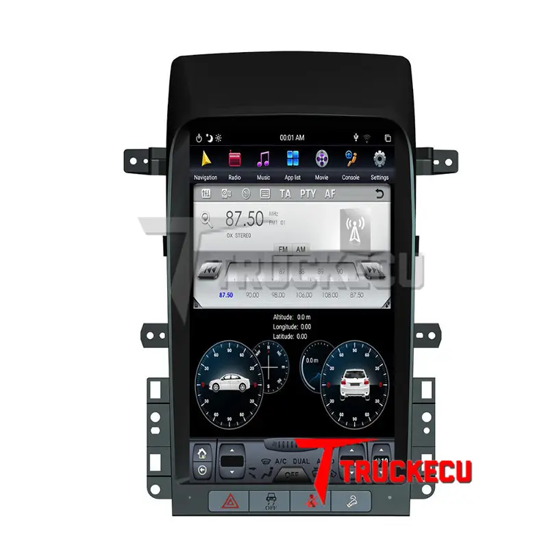 Автомобильный GPS радио для Chevrolet Captiva 2008-2012 13,8 дюймовым экраном 6-Core Android 8,1 навигации автомобиля Радио стерео аудио A/C с 4K