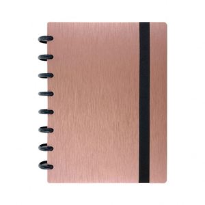 Agenda e taccuino con rilegatura ad anello rilegato a disco in plastica A5 quaderno con raccoglitore a dischi a fungo con anello di espansione personalizzato, notebo aziendale - Product Image 5