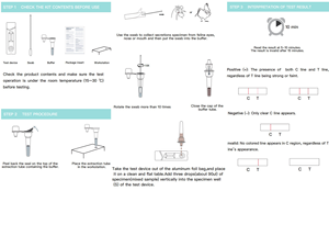 Newcastle Disease Virus Antigen Schnelltest kit NDV Ag Erkennungs vogel für die Veterinär diagnostik von Hühner enten gänsen - Product Image 3