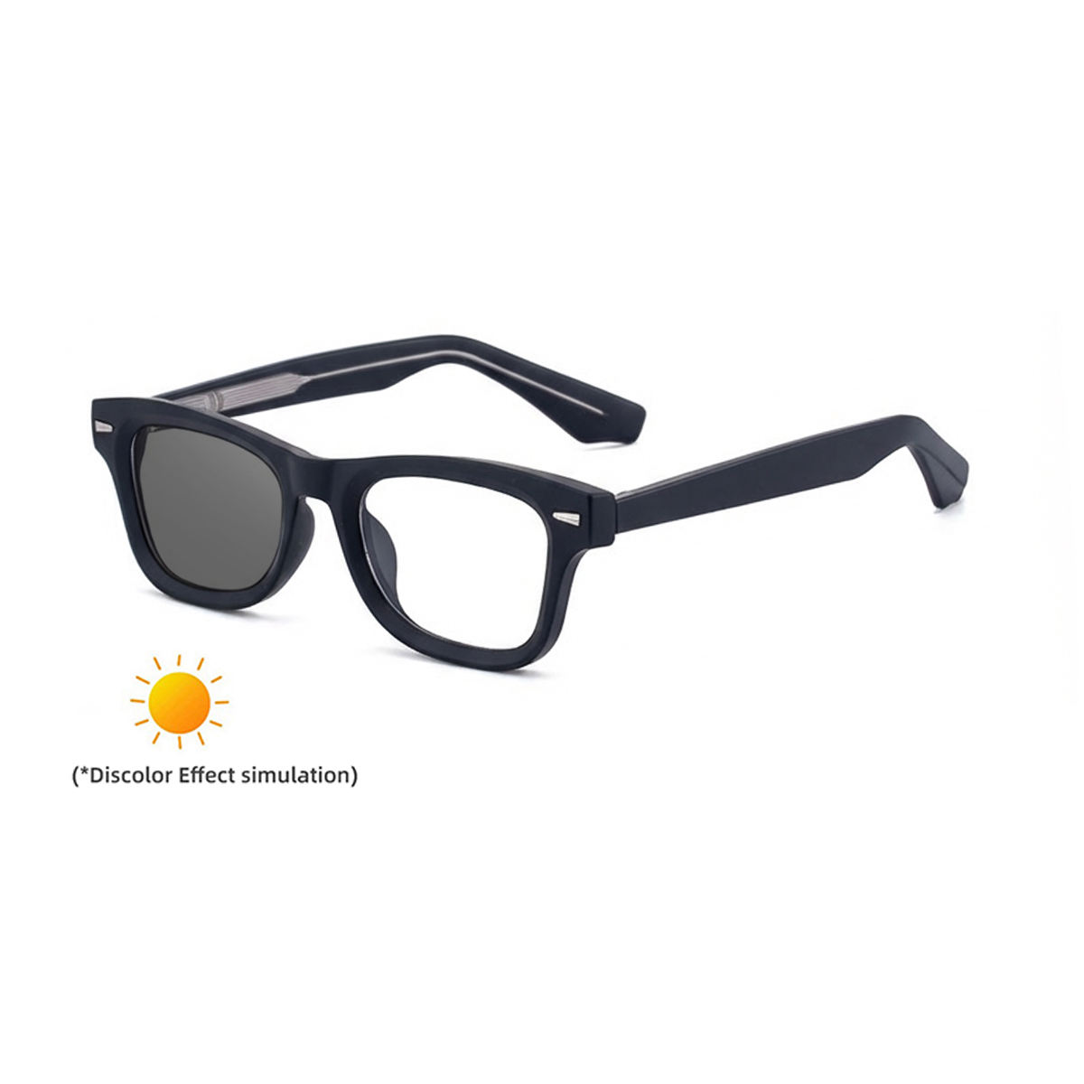 C2 Matte Black Frame Turn Gray