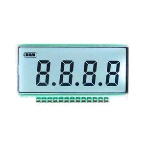 Alta qualità Lcd 7 segmento vetro Lcd 5 cifre 7 segmento Display 14 pin TN positivo personalizzato pannello Lcd di piccole dimensioni - Product Image 1