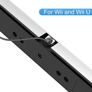 Nintendo Wiis U için kablolu yedek kızılötesi IR Ray hareket sensörü alıcı Bar şerit Nintendo Wiis sensörü Bar için sopa - Product Image 6