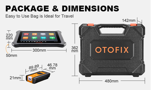 2025 OTOFIX D1 pro strumento di diagnostica per auto con 11.0 Android supporta la codifica ECU, servizio 40 +, sistema completo, FCA AutoAuth - Product Image 6