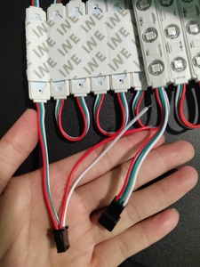 WS2811 RGB светодиодный модуль освещения DC 12 В SMD 5050 адресуемый Dream Color RGB светодиодный модуль водонепроницаемый IP65 с клейкой лентой - Product Image 3