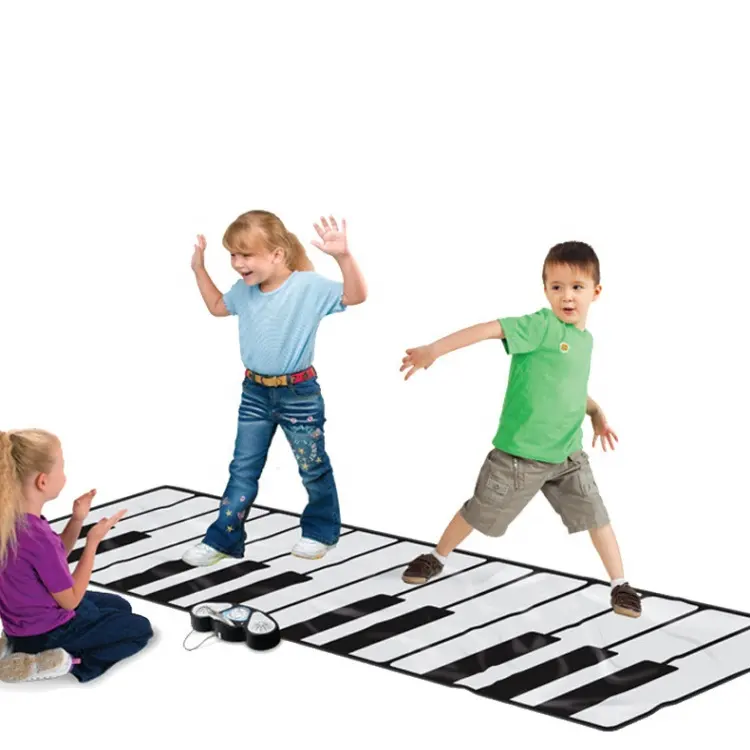 Attività di design popolare strumenti musicali apprendimento educativo tappetino da gioco per tastiera per pianoforte per bambini per eco-friendly