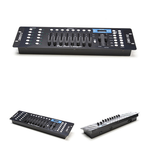 Consola de iluminación de escenario profesional 192 LED Par Light DMX512 Controlador de control de boda con interruptor manual 6A Corriente de salida - Product Image 4
