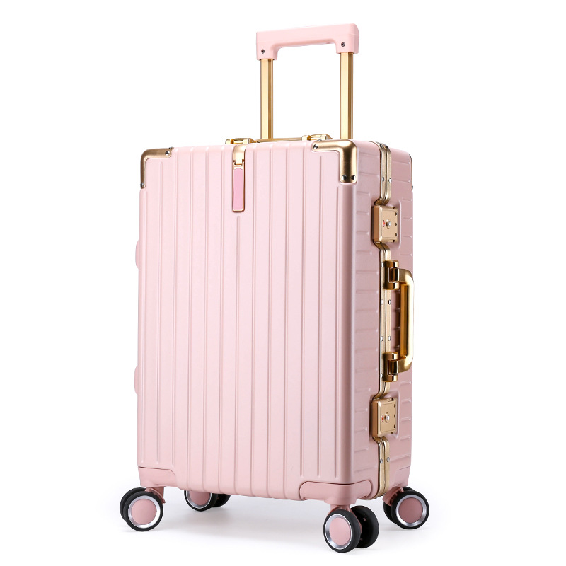 Pink aluminum alloy pull rod