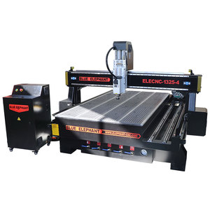 mach3 <strong>Cnc</strong> <strong>Router</strong> 1325 4 <strong>Axis</strong> Milling Tslot Vacuum <strong>Table</strong> with 6kw Spindle - Product Image 1