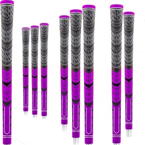 Biểu Tượng Tùy Chỉnh Nhung Dây Câu Lạc Bộ Golf Grips Đầy Màu Sắc Non-Slip Multicompound Với Chất Liệu Cao Su - Product Image 2