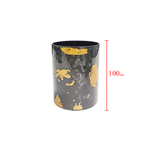 Spor ekipmanı için yuvarlak desenli hafif dövme karbon Fiber tüp renkli tüp - Product Image 1