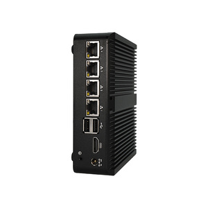 4 Port Lan RJ45 Firewall Router J4125 J6412 N100 Mini <strong>Computer</strong> Linux WiFi 5 WiFi 6 Mini PC Pfsense Firewall PC - Product Image 6